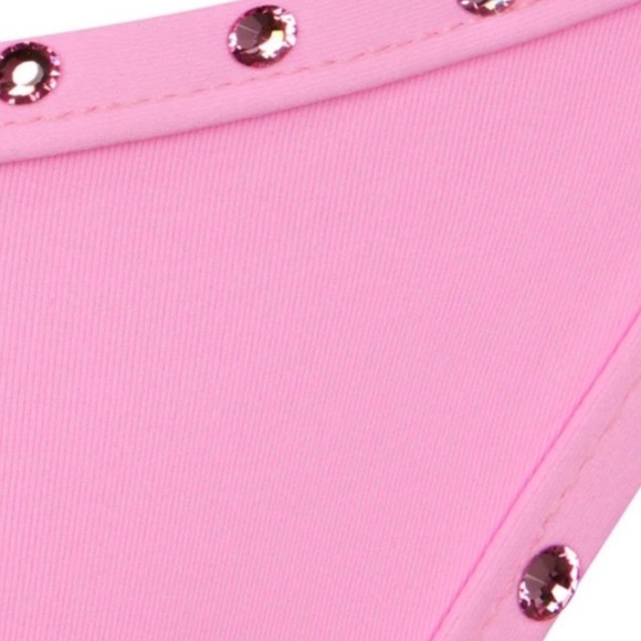 SKIMS Rhinestone Swim Tie Bikini Bottom/ Light Pink 3X (BB-BRF-3184). NWT. - Picture 10 of 10